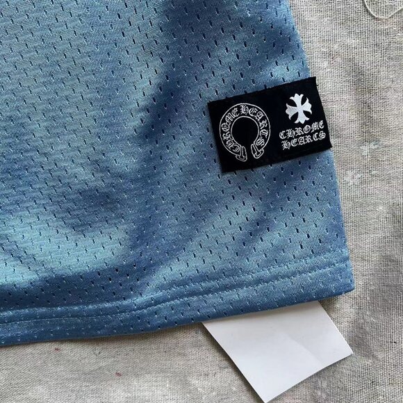 Chrome Hearts Sports Mesh Warm Up Jersey Blue - Picture 2 of 6